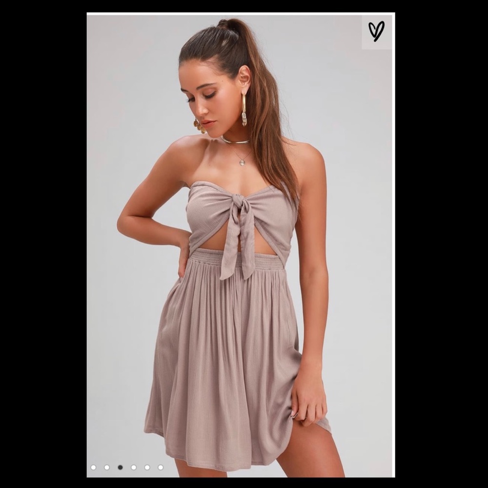 NEW O’Neill Strapless Convertible Dress, small